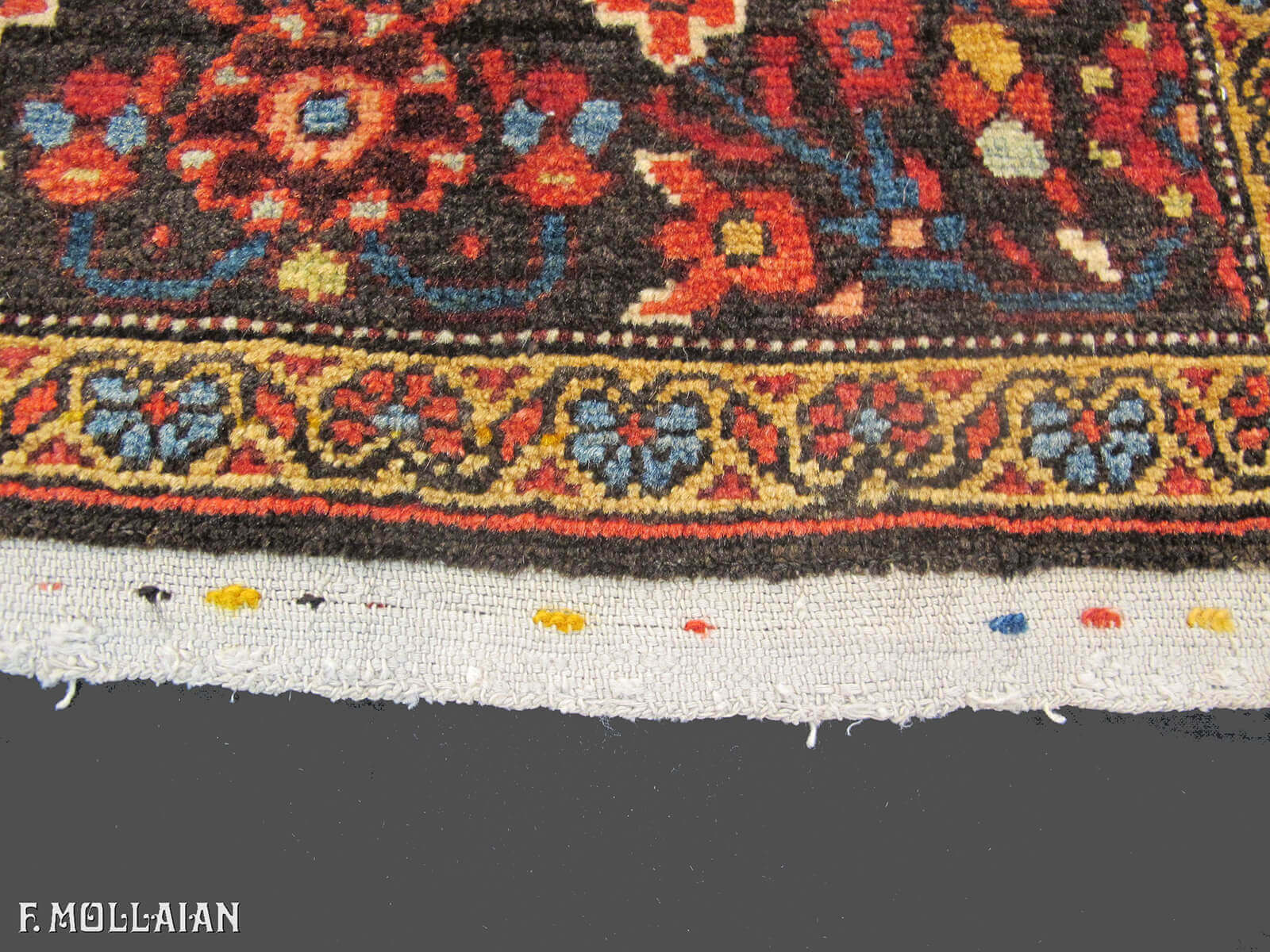 Persian Antique Saruk Farahan Rug n°:8085